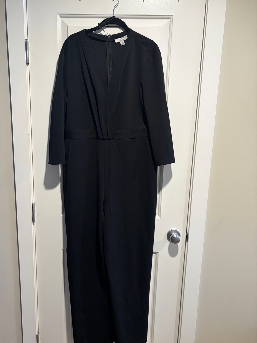 Black Long Sleeve Jumpsuit